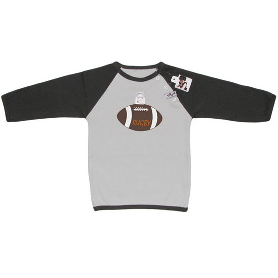 یقه گرد آستین بلند نوزادی 