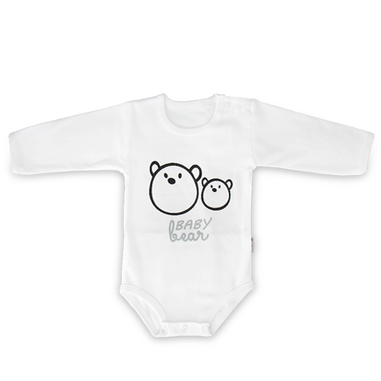 Baby Long Sleeves Button Knobbed 