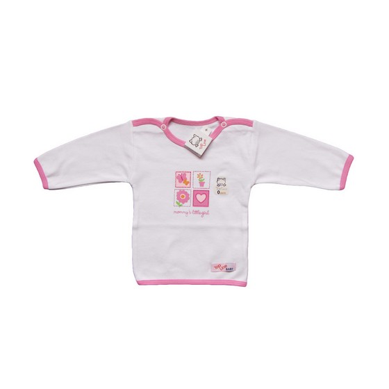 Baby Long Sleeves Round Collar 